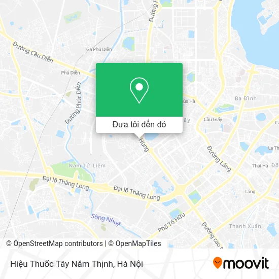 Bản đồ Hiệu Thuốc Tây Năm Thịnh