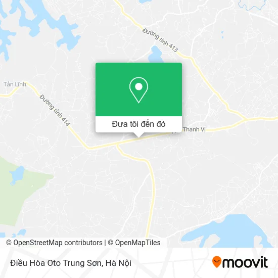 Bản đồ Điều Hòa Oto Trung Sơn