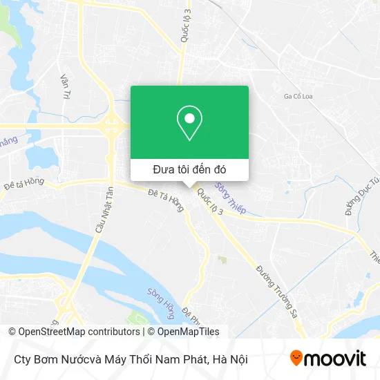 Bản đồ Cty Bơm Nướcvà Máy Thổi Nam Phát