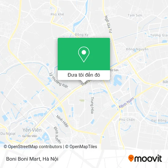 Bản đồ Boni Boni Mart