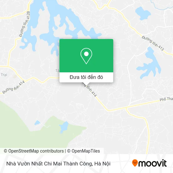 Bản đồ Nhà Vườn Nhất Chi Mai Thành Công