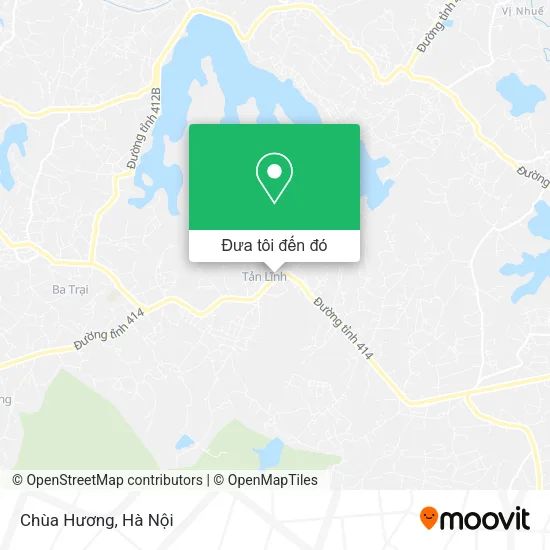 Bản đồ Chùa Hương