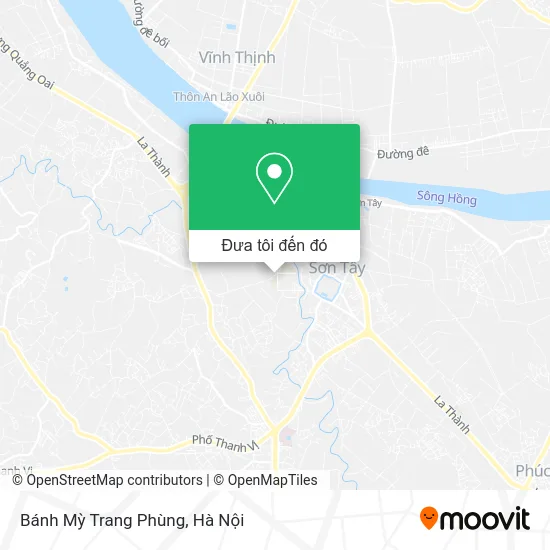 Bản đồ Bánh Mỳ Trang Phùng