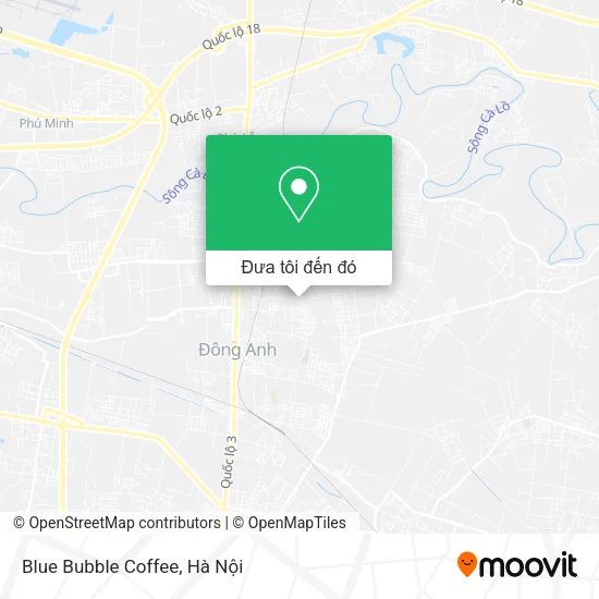 Bản đồ Blue Bubble Coffee
