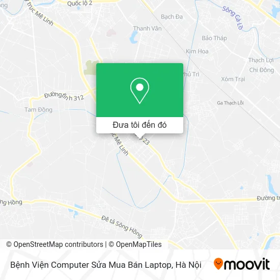Bản đồ Bệnh Viện Computer Sửa Mua Bán Laptop