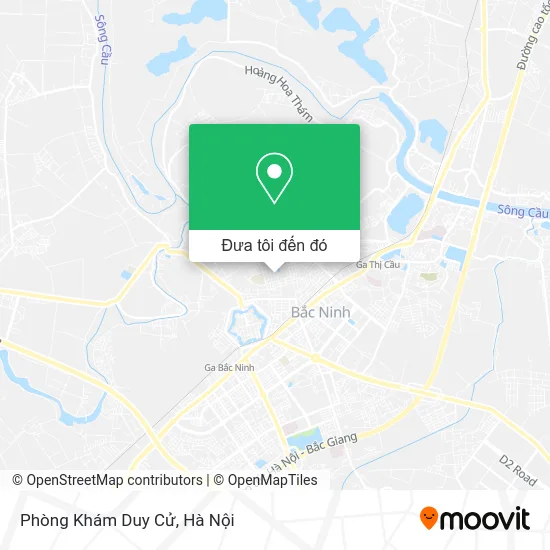 Bản đồ Phòng Khám Duy Cử