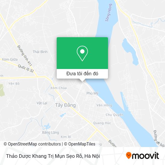 Bản đồ Thảo Dược Khang Trị Mụn Sẹo Rỗ