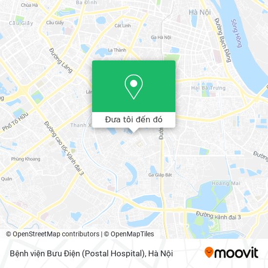 Bản đồ Bệnh viện Bưu Điện (Postal Hospital)