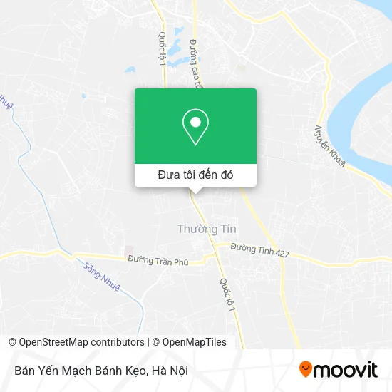 Bản đồ Bán Yến Mạch Bánh Kẹo