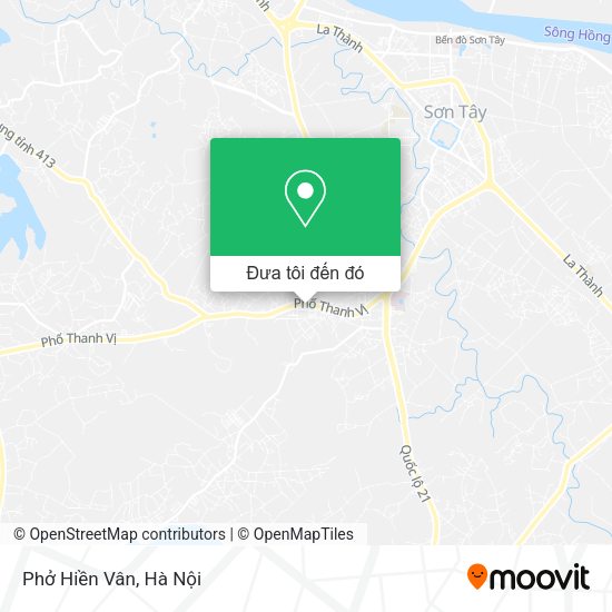 Bản đồ Phở Hiền Vân