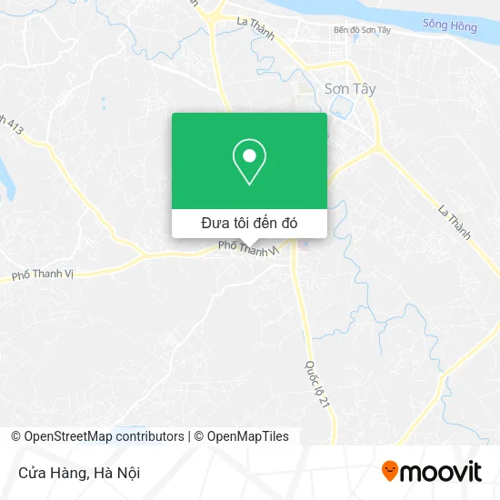 Bản đồ Cửa Hàng