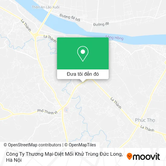 Bản đồ Công Ty Thương Mại-Diệt Mối Khử Trùng Đức Long