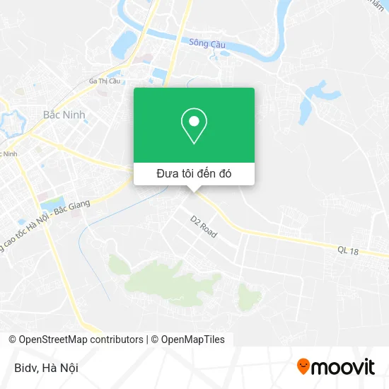 Bản đồ Bidv