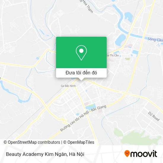Bản đồ Beauty Academy Kim Ngân