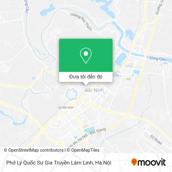 Bản đồ Phở Lý Quốc Sư Gia Truyền Lâm Linh