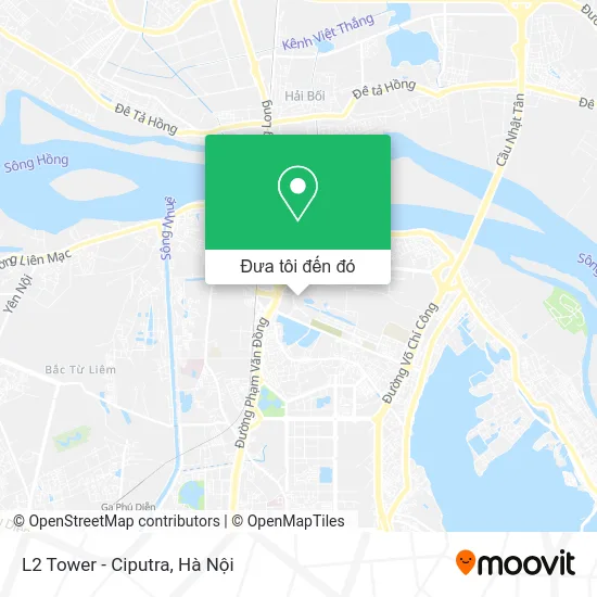 Bản đồ L2 Tower - Ciputra