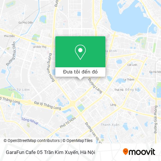 Bản đồ GaraFun Cafe 05 Trần Kim Xuyến