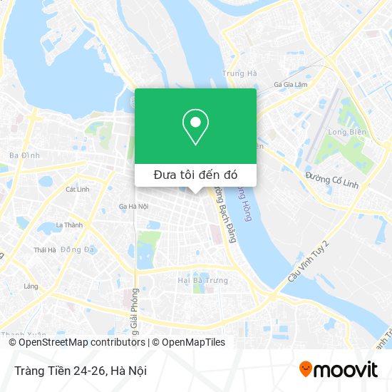 Bản đồ Tràng Tiền 24-26