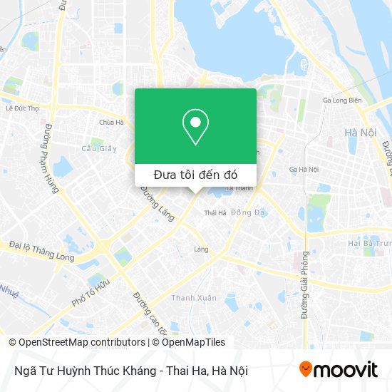 Bản đồ Ngã Tư Huỳnh Thúc Kháng - Thai Ha