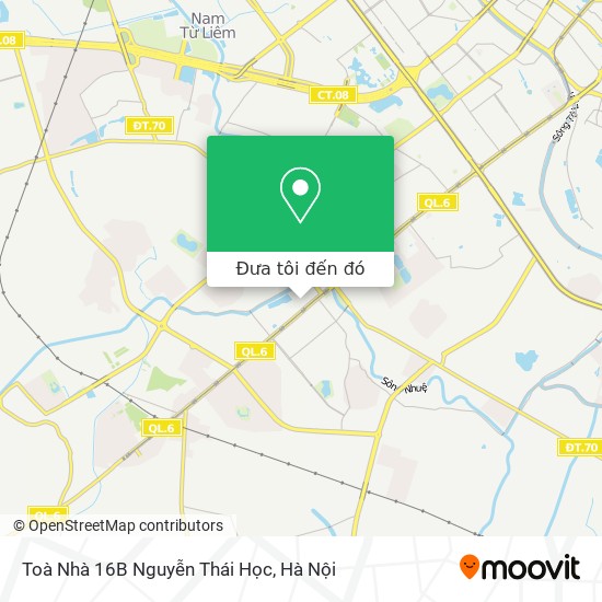 Bản đồ Toà Nhà 16B Nguyễn Thái Học