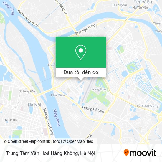 Bản đồ Trung Tâm Văn Hoá Hàng Không