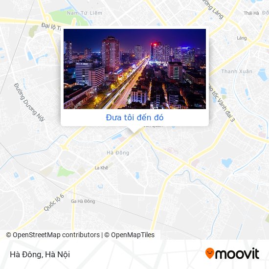 Bản đồ Hà Đông