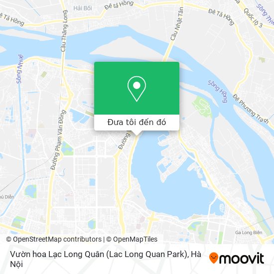 Bản đồ Vườn hoa Lạc Long Quân (Lac Long Quan Park)