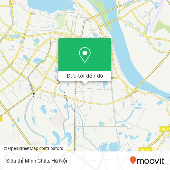 Bản đồ Siêu thị Minh Châu