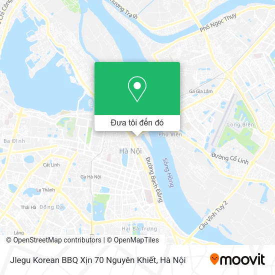 Bản đồ Jlegu Korean BBQ Xịn 70 Nguyên Khiết