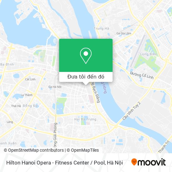 Bản đồ Hilton Hanoi Opera - Fitness Center / Pool