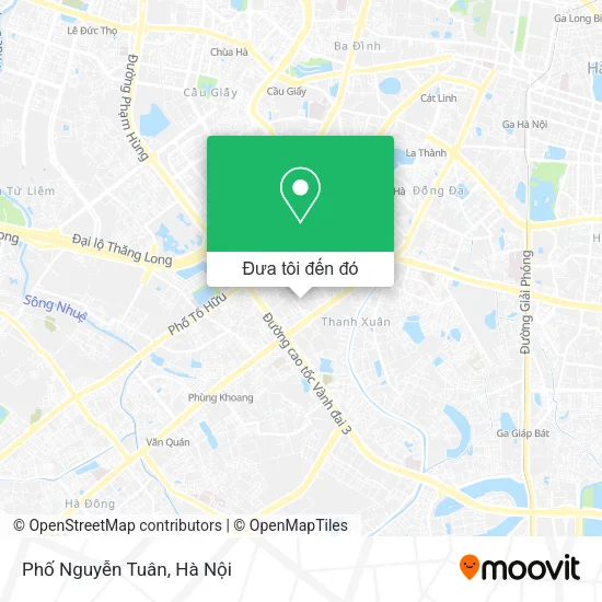 Bản đồ Phố Nguyễn Tuân