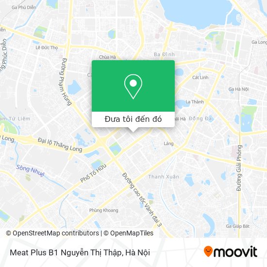 Bản đồ Meat Plus B1 Nguyễn Thị Thập