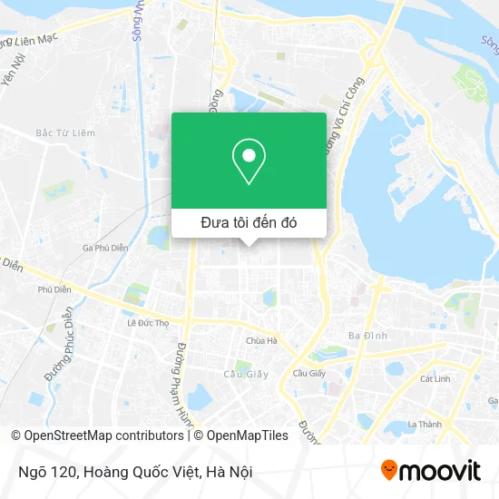 Bản đồ Ngõ 120, Hoàng Quốc Việt