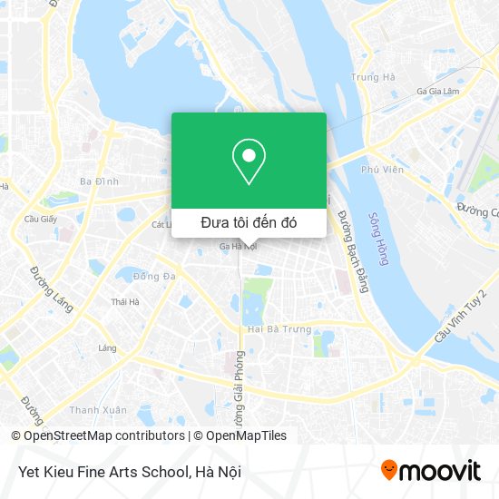 Bản đồ Yet Kieu Fine Arts School