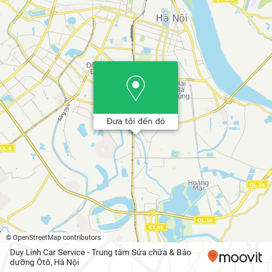 Bản đồ Duy Linh Car Service - Trung tâm Sửa chữa & Bảo dưỡng Ôtô