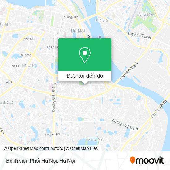 Bản đồ Bệnh viện Phổi Hà Nội