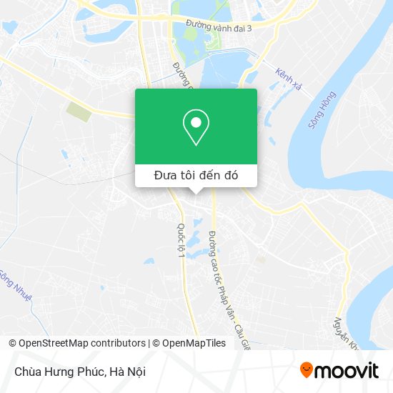 Bản đồ Chùa Hưng Phúc