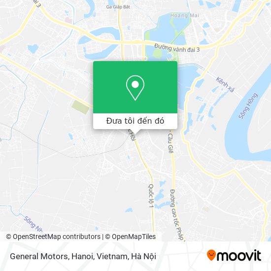 Bản đồ General Motors, Hanoi, Vietnam
