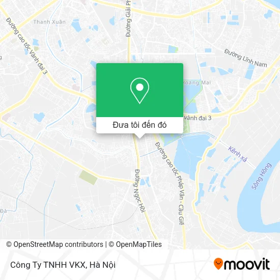 Bản đồ Công Ty TNHH VKX