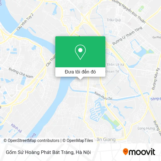 Bản đồ Gốm Sứ Hoàng Phát Bát Tràng