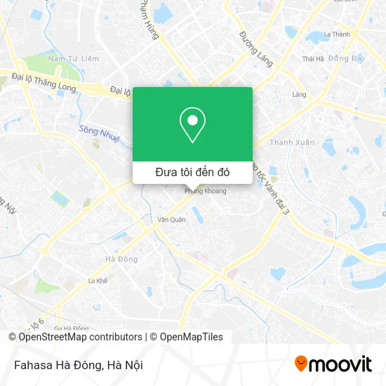Bản đồ Fahasa Hà Đông