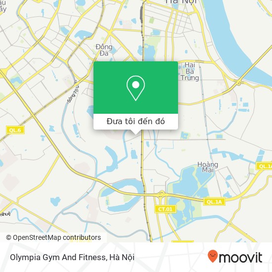 Bản đồ Olympia Gym And Fitness