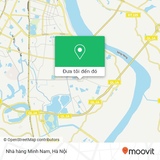 Bản đồ Nhà hàng Minh Nam