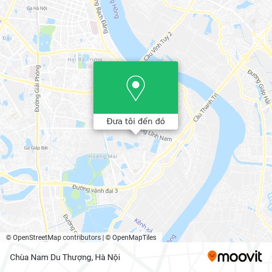 Bản đồ Chùa Nam Du Thượng