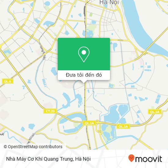 Bản đồ Nhà Máy Cơ Khí Quang Trung