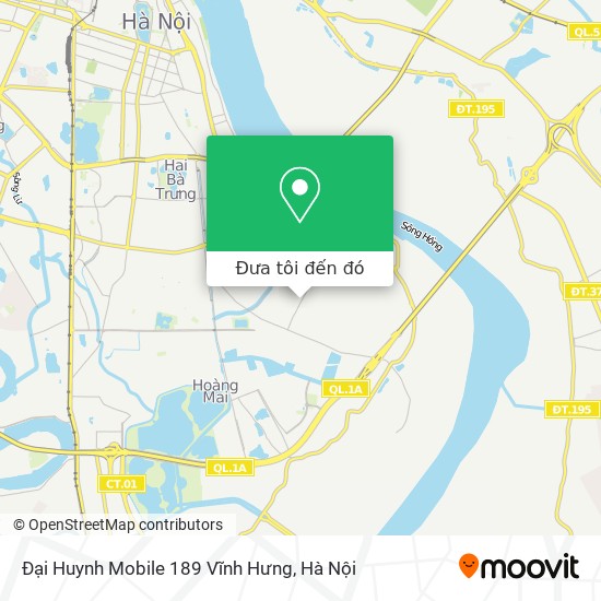 Bản đồ Đại Huynh Mobile 189 Vĩnh Hưng