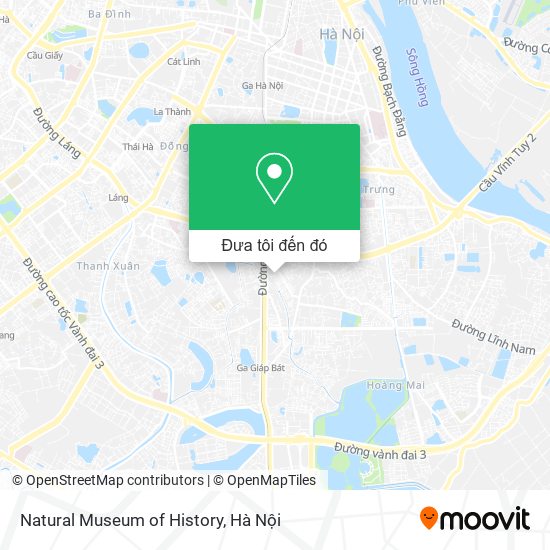 Bản đồ Natural Museum of History