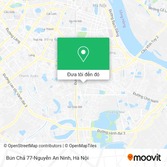 Bản đồ Bún Chả 77-Nguyễn An Ninh