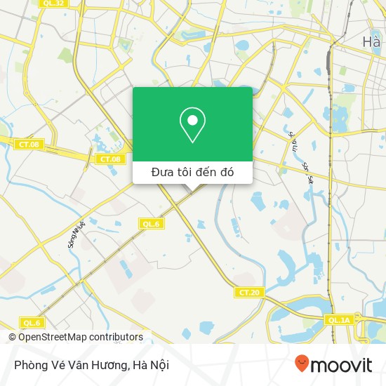 Bản đồ Phòng Vé Vân Hương