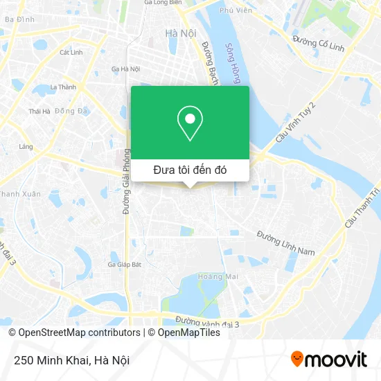 Bản đồ 250 Minh Khai